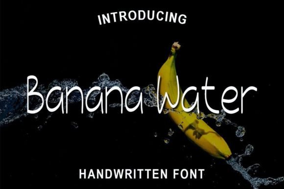 Banana Water: A Thoughtful Script Font for Editorial Warmth
