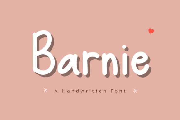 Barnie: A Handwritten Font That Feels Human in Every Campaign