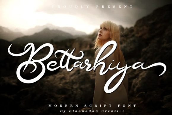 Bettarhiya: The Playful Typeface for Modern Brand Identity