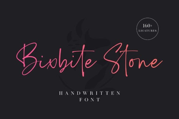 Bixbite Stone: A Premium Script Font for Modern Web Design