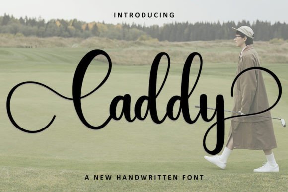 Caddy: A Contemporary Handwritten Font for Thoughtful Branding