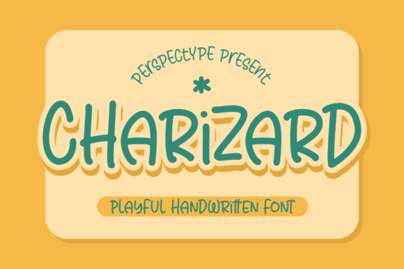 Charizard: A Playful Handwritten Typeface for Web Design