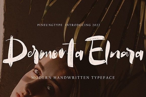 Dermonta Elnara: The Marker-Style Typeface for Dynamic Campaigns