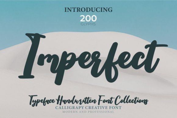 Imperfect: A Handwritten Typeface for Authentic Brand Identity