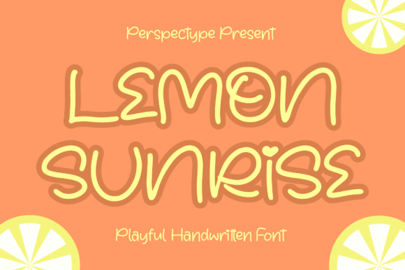 Lemon Sunrise: A Playful Handwritten Font That Elevates Real Branding