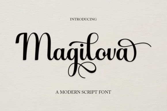 Magilova: The Romantic Typeface for Your Next Brand Identity