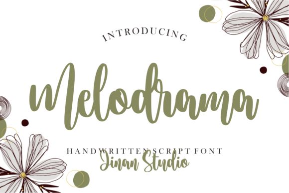 Melodrama: A Modern Handwritten Font for Scroll-Stopping Campaigns