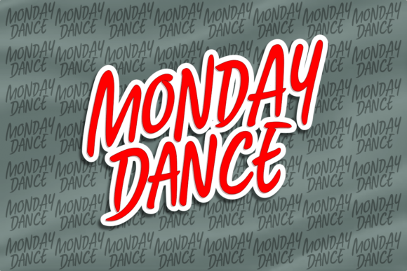 Monday Dance: The Playful Typeface That Brings Handmade Goods to Life