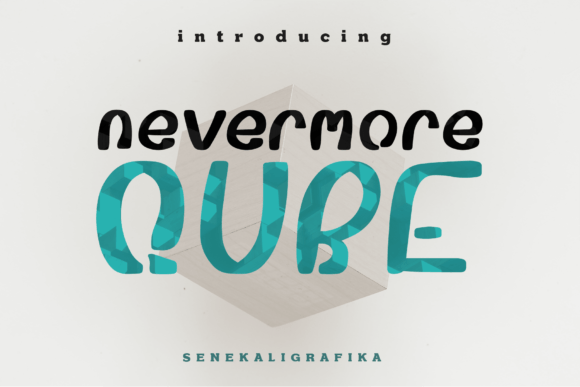 Nevermore Qube: The Bold Typeface That Elevates Handmade Branding
