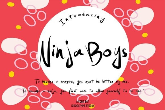 Ninja Boys: The Handwritten Typeface That Powers Creative Campaigns