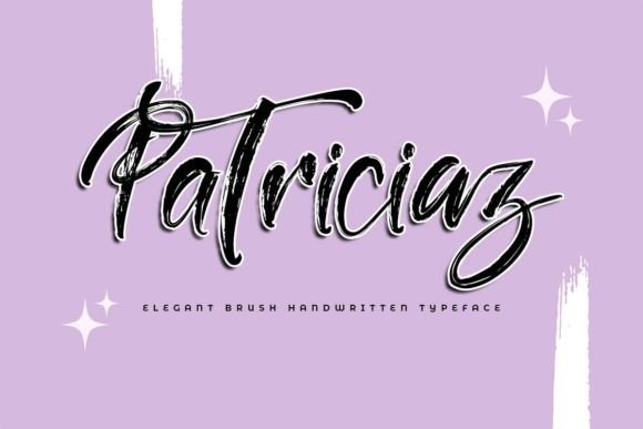 Patriciaz: A Fresh Calligraphy Font That Makes Your Campaign Stand Out