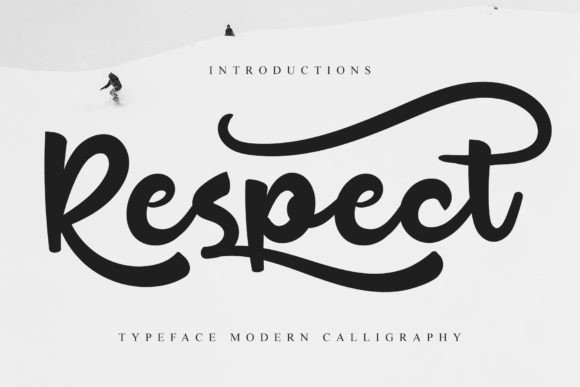 Respect: The Perfect Script Typeface for Editorial Design and Branding