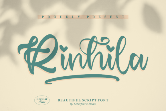 Rinhila: The Elegant Handwritten Typeface for Editorial Design