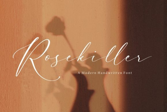 Rosekiller: The Handwritten Typeface for Elegant Web Design