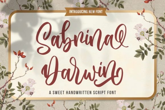 Sabrina Darwin: A Thoughtful Script Font for Editorial Calm