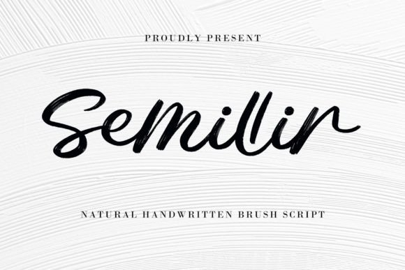 Semillir: The Sweet Handwritten Brush Font for Campaigns