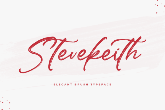 Stevekeith: A Modern Script Font That Builds Trust and Recognition