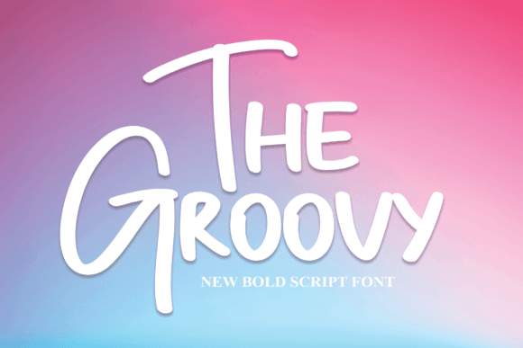 The Groovy: A Bold Script Amp Typeface for Modern Editorial Design