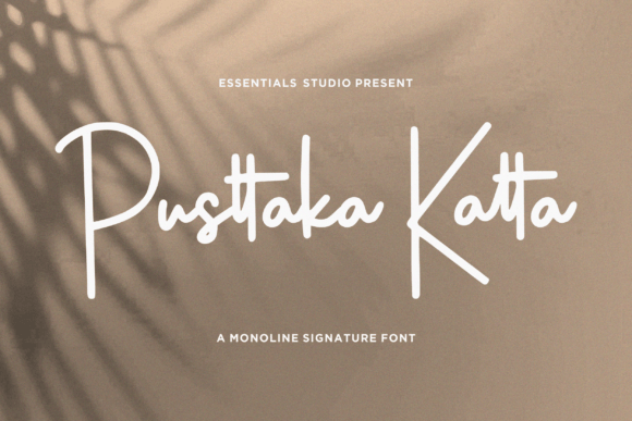 Upgrade Your Brand with Pusttaka Katta: The Perfect Handwritten Typeface