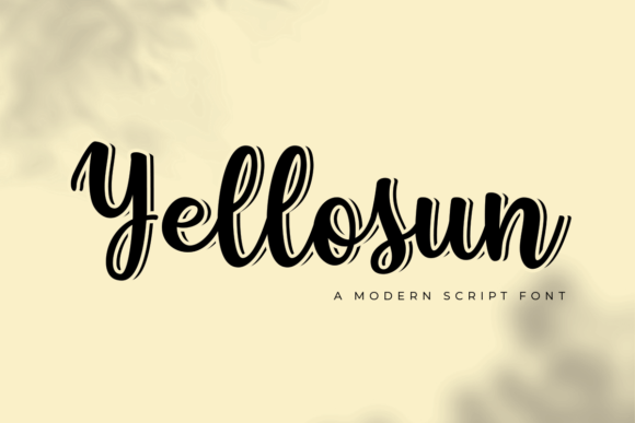 Yellosun: The Handwritten Typeface for Authentic Web Experiences