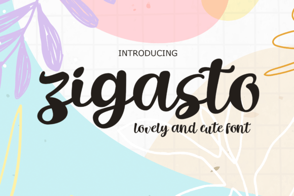 Zigasto: The Perfect Vintage Script Font for Handmade Branding